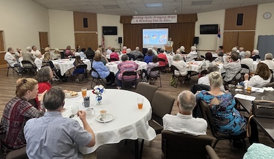 room full of people