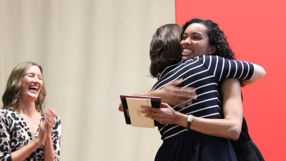 people hugging